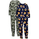 Simple Joys by Carter's Kids' Loose-fit Flame Resistant Fleece Footed Pajamas