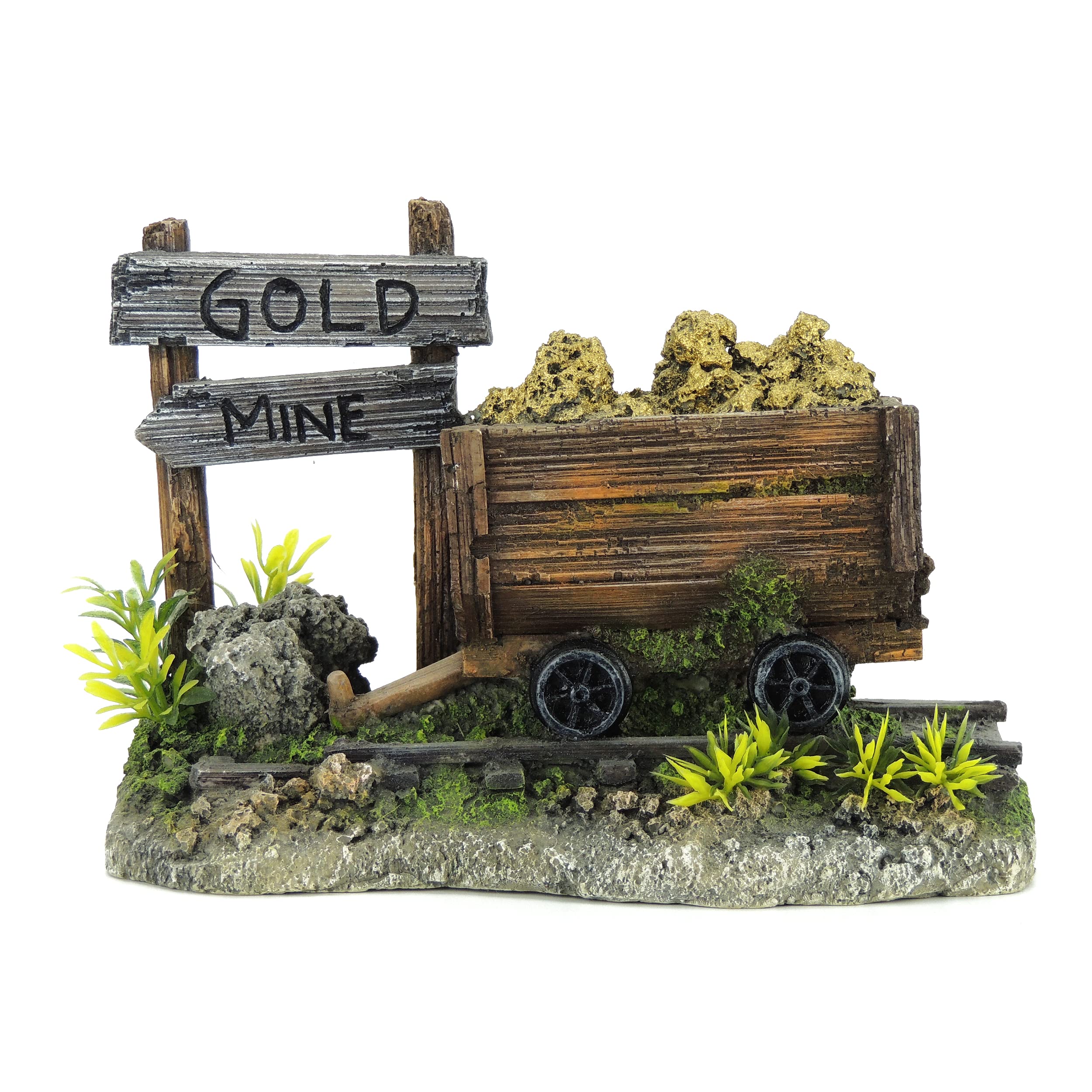 CLASSIC Mine Truck Aquarium Ornament 220mm