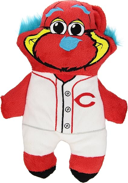 Amazon Com Foco Mlb Cincinnati Reds 12 Pancake Plush Mascot Gapper Sports Outdoors