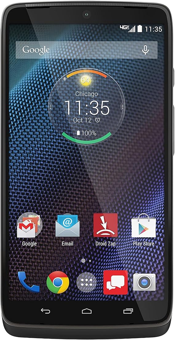 Amazon.com: Motorola Droid Turbo – 32 GB Smartphone Android – Verizon desbloqueado (reacondicionado certificado), Negro
