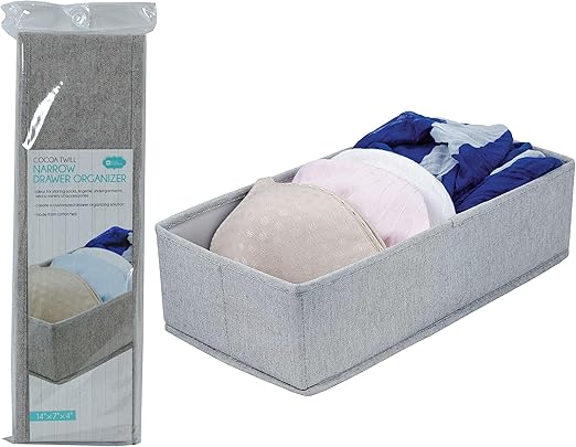 Amazon Com Home Expressions Cocoa Twill Collapsible Drawer