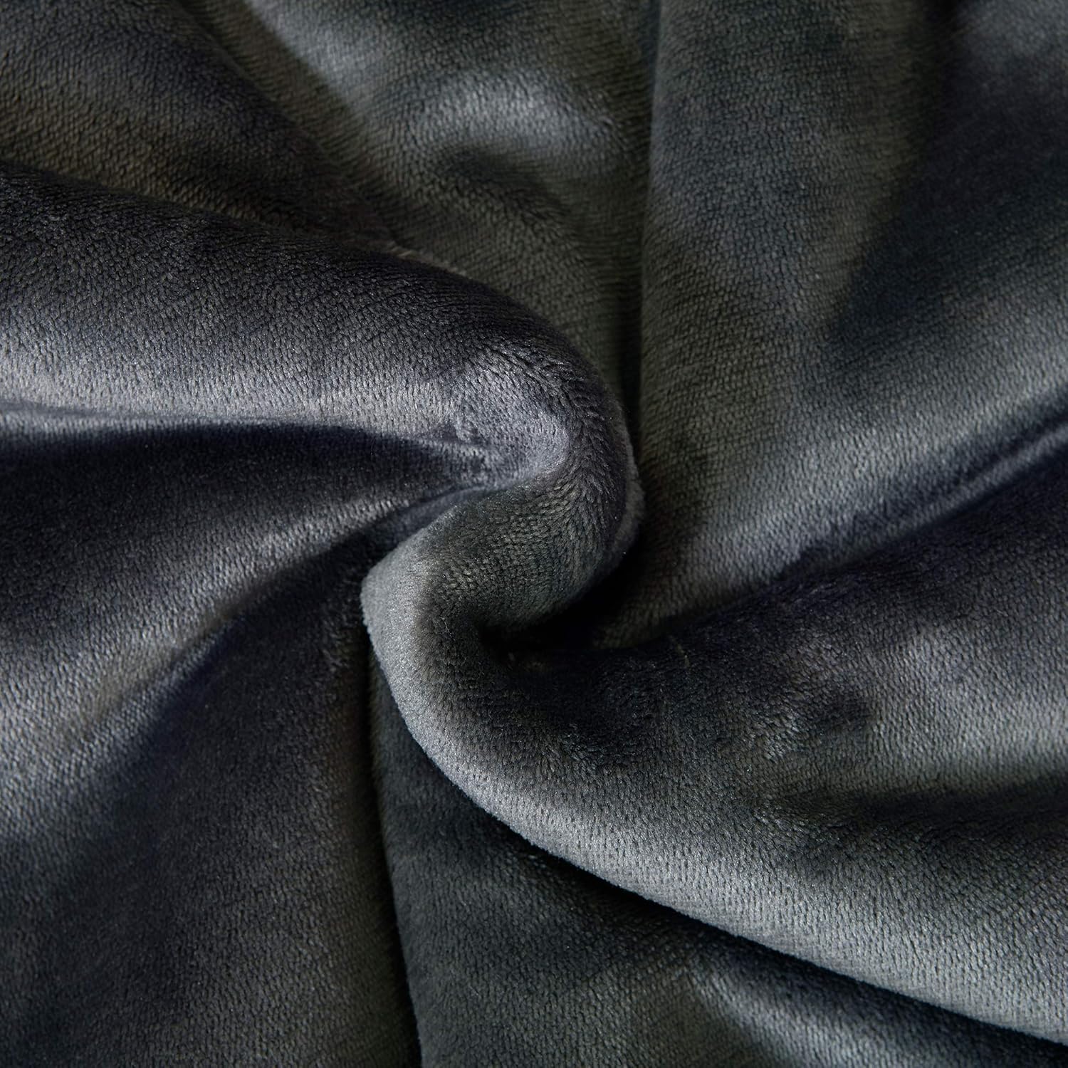 SOCHOW Sherpa Fleece Throw Blanket, Double-Sided Super Soft Luxurious Plush Blanket 127cm×150cm, Dark Grey - Image 5