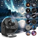 Mexllex 13 in 1 Galaxy Projector Planetarium with 12 Discs USB Powered view 1