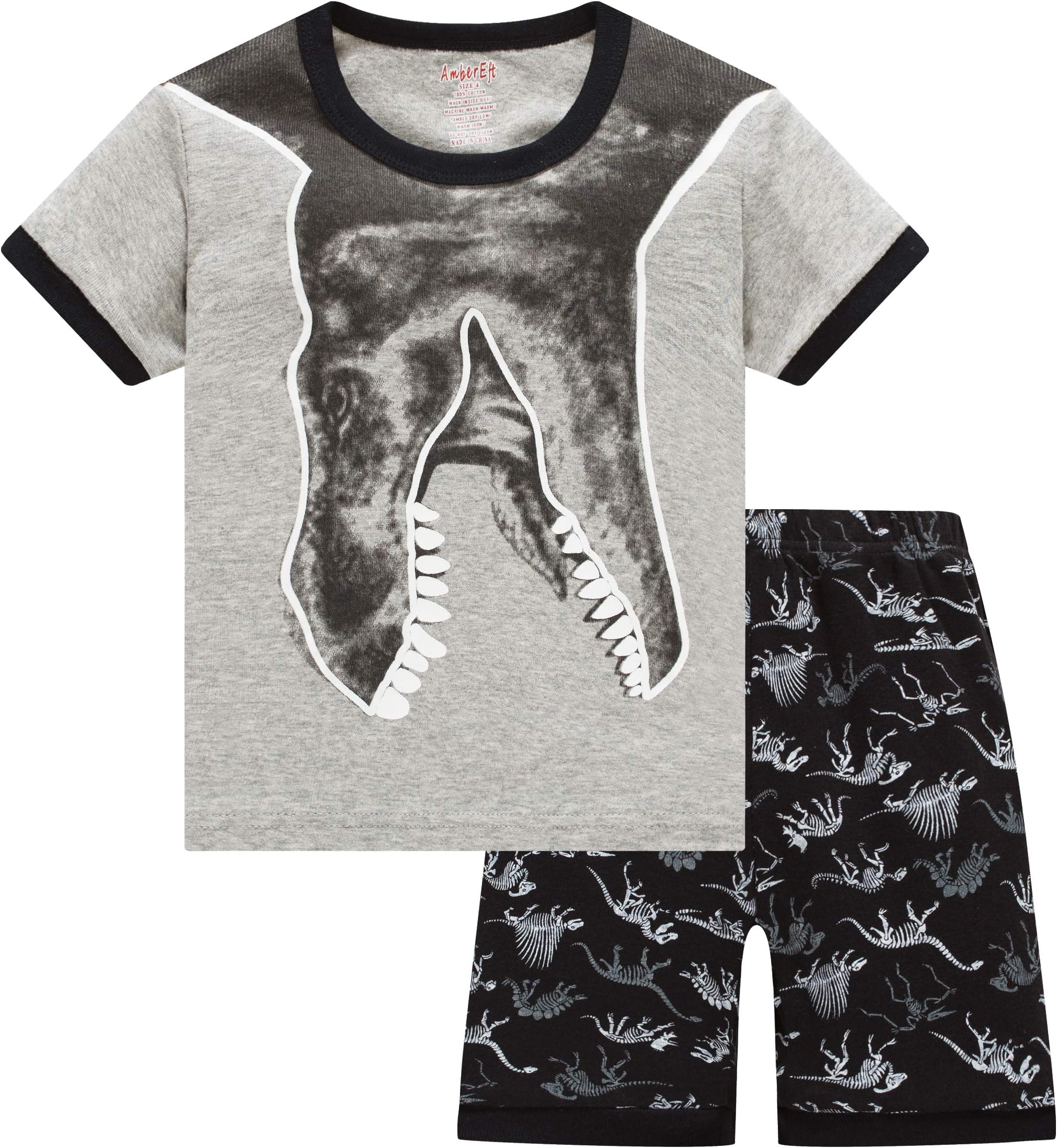 Pajamas for Boys Kid Clothes Halloween PJs Long Sleeve 2-Piece Sets Sleepwear 2-8 Years