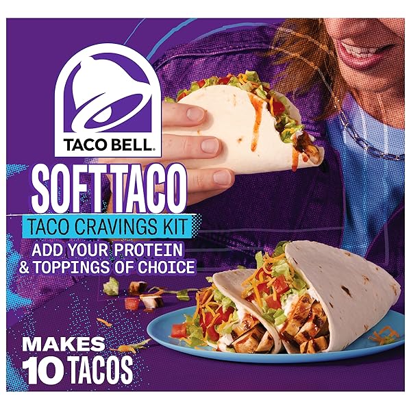 TACO BELL SOFT TACO CRAVINGS KIT WITH 10...