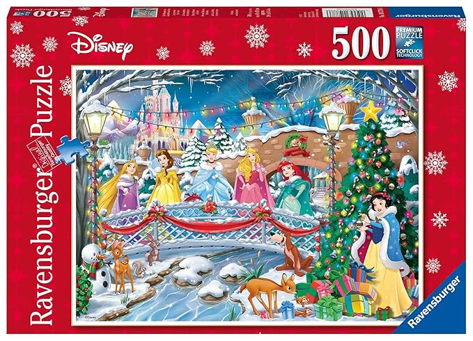 Ravensburger Disney Prinzessinnen Puzzle, Weihnachtsmotiv