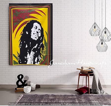 Indian Bob Marley Handmade Decorative Home Decor Bedroom