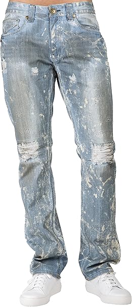 light blue bleached jeans