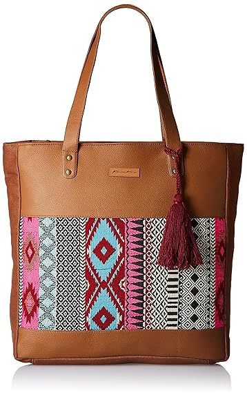 Kanvas Katha Womens Handbag (Tan) (KKVTJ011)