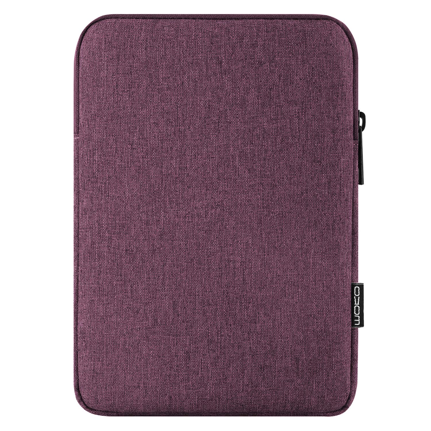 MoKo 7-8 Inch Tablet Sleeve Bag, Polyester Pouch Cover Case Fits 8.3 inch iPad Mini A17 Pro 2024, iPad Mini 6/5/4/3/2/1, Samsung Galaxy Tab S2 8.0, Tab A 8.0, ZenPad Z8s 7.9 - Purple