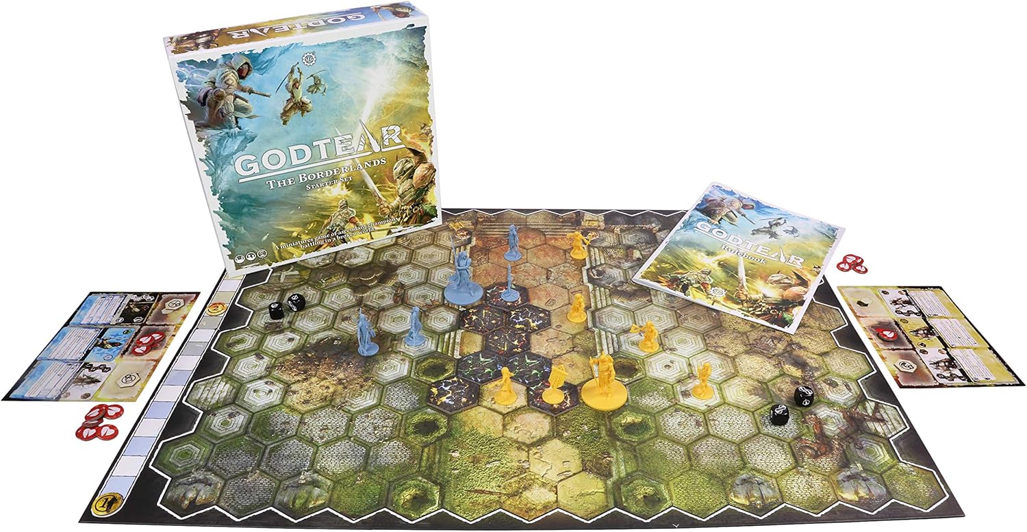 Godtear: The Borderlands Starter Set Board Game with 12 Detailed Miniatures, Tabletop Combat Game (2 Players) - Image 3