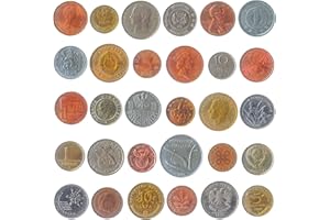 HOBBY OF KINGS Set of 30 Coins from 30 Different Countries Coins LOT