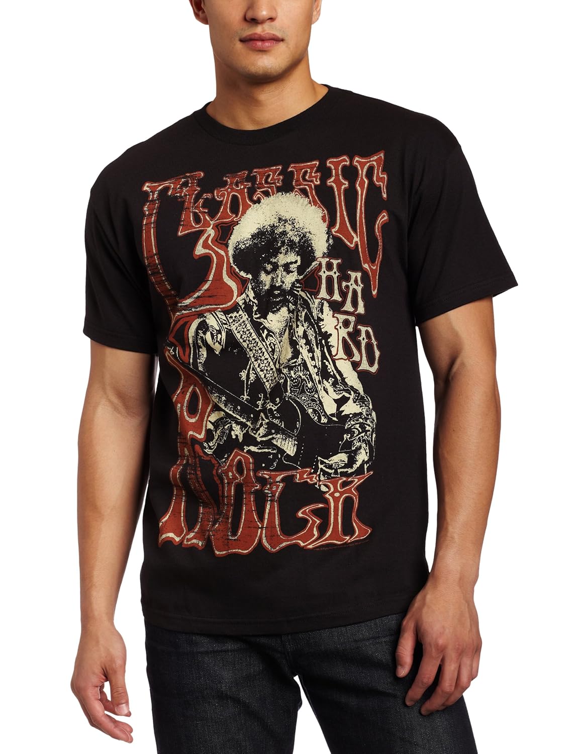 Jimmy Hendrix Vintage Rock T Shirt 2593 Seknovelty