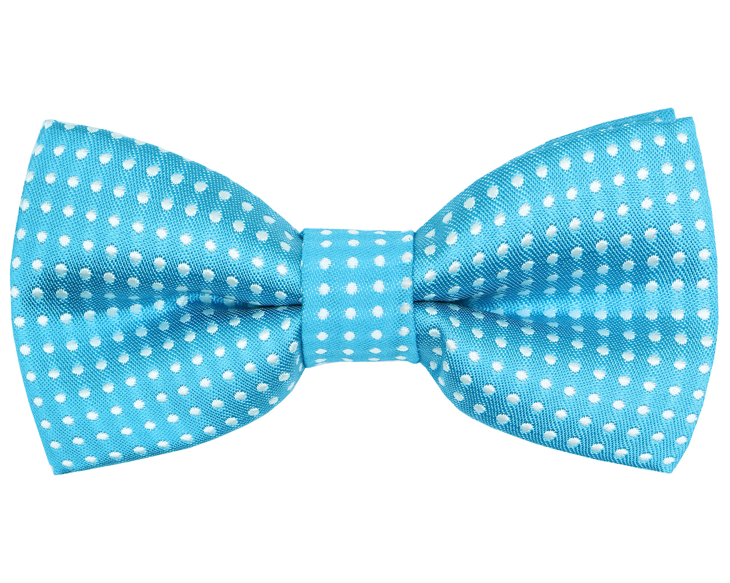 Buy OCIA Pretied Bow Tie for Boys Adjustable Polka Dots Bowtie for Toddler Kids Online at