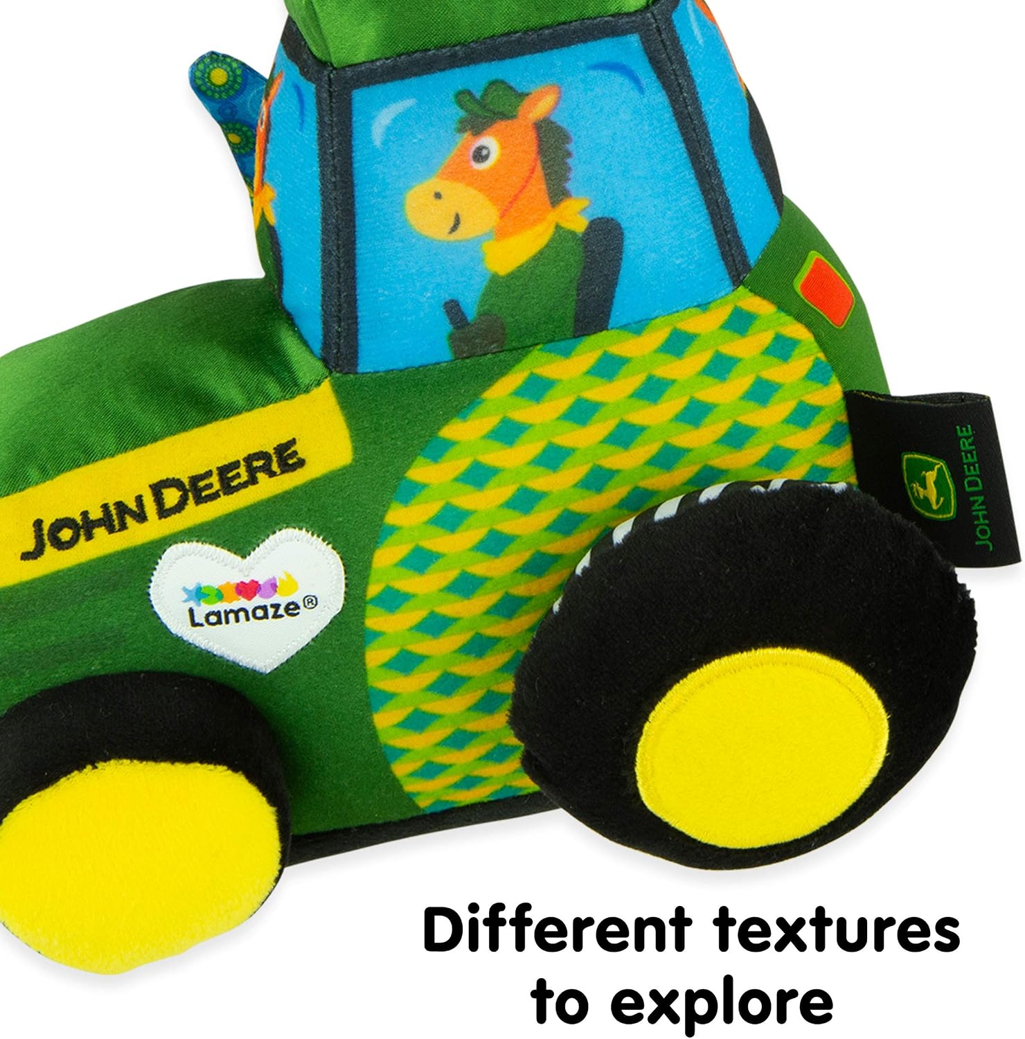 Lamaze Tractor, Multicolor, 10.75 inches - Image 5
