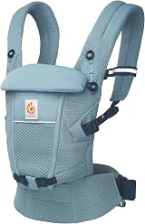 Ergobaby Adapt Carrier SoftFlex Mesh Newborn to Toddler Slate Blue view 7