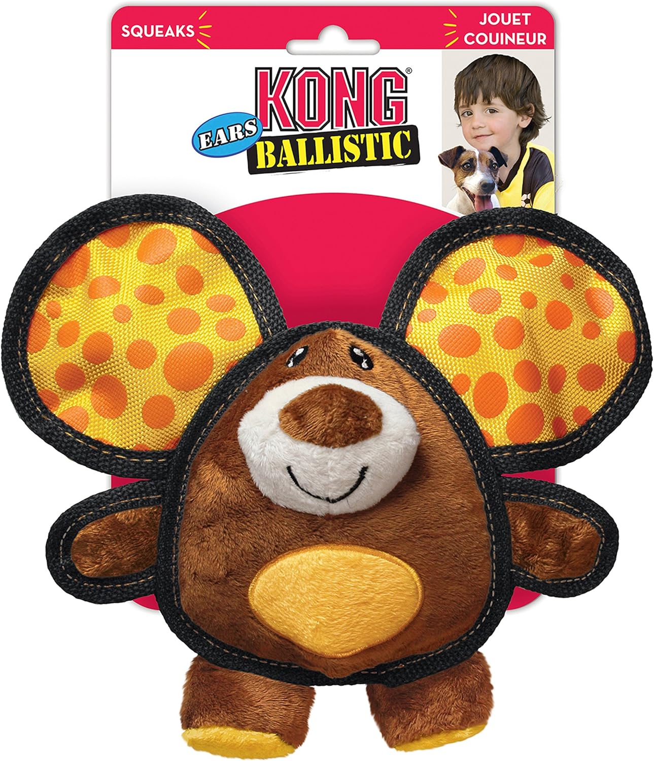 KONG Ballistic Ears Dog Toy,Assorted Designs Amazon.co.uk Pet Supplies