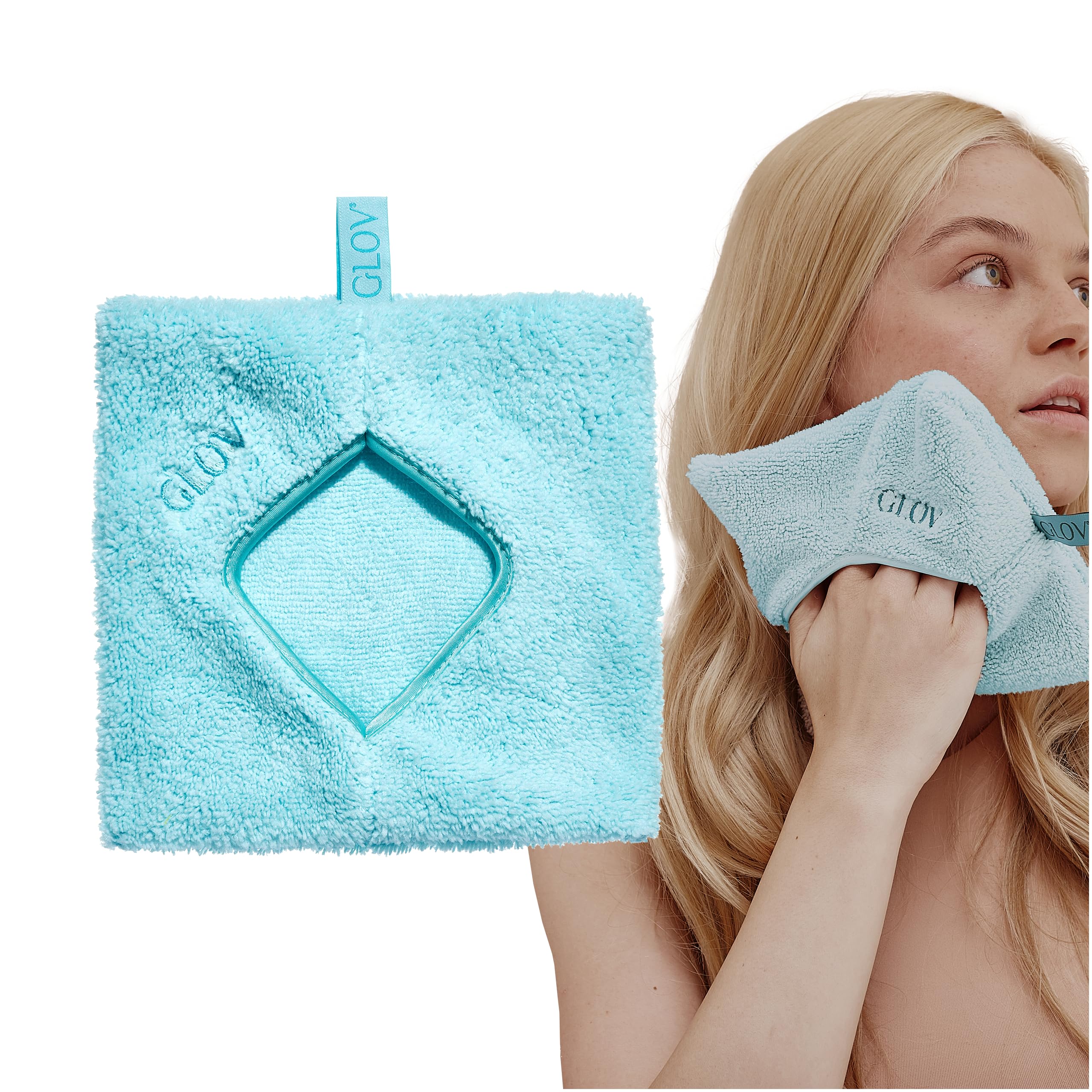 Glov Makeup Removal Cloth Microfibre Wash Mitt for Effective Cleansing and Reusable Face Care Gentle on Skin Ideal for Sensitive Skin Sustainable and Environmentally Conscious — image 1