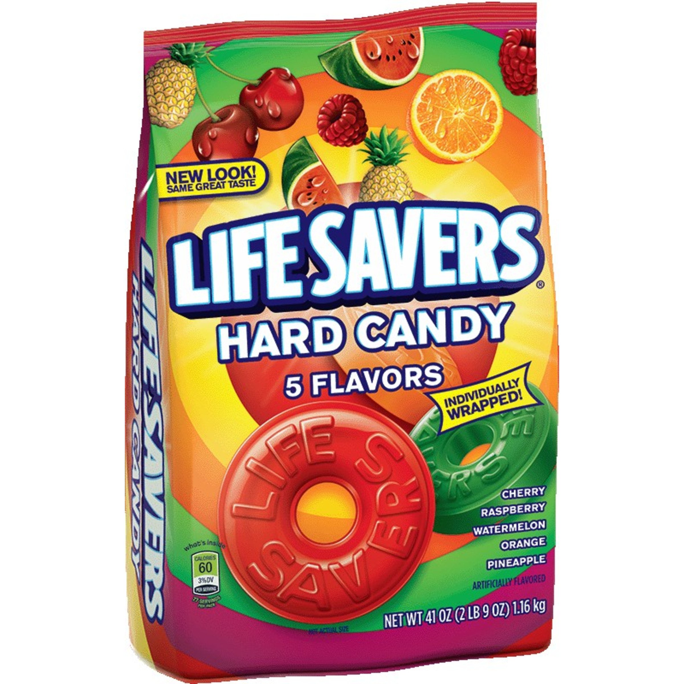 LIFE SAVERS5 Flavors Hard CandyIndividually Wrapped, Fruity Hard