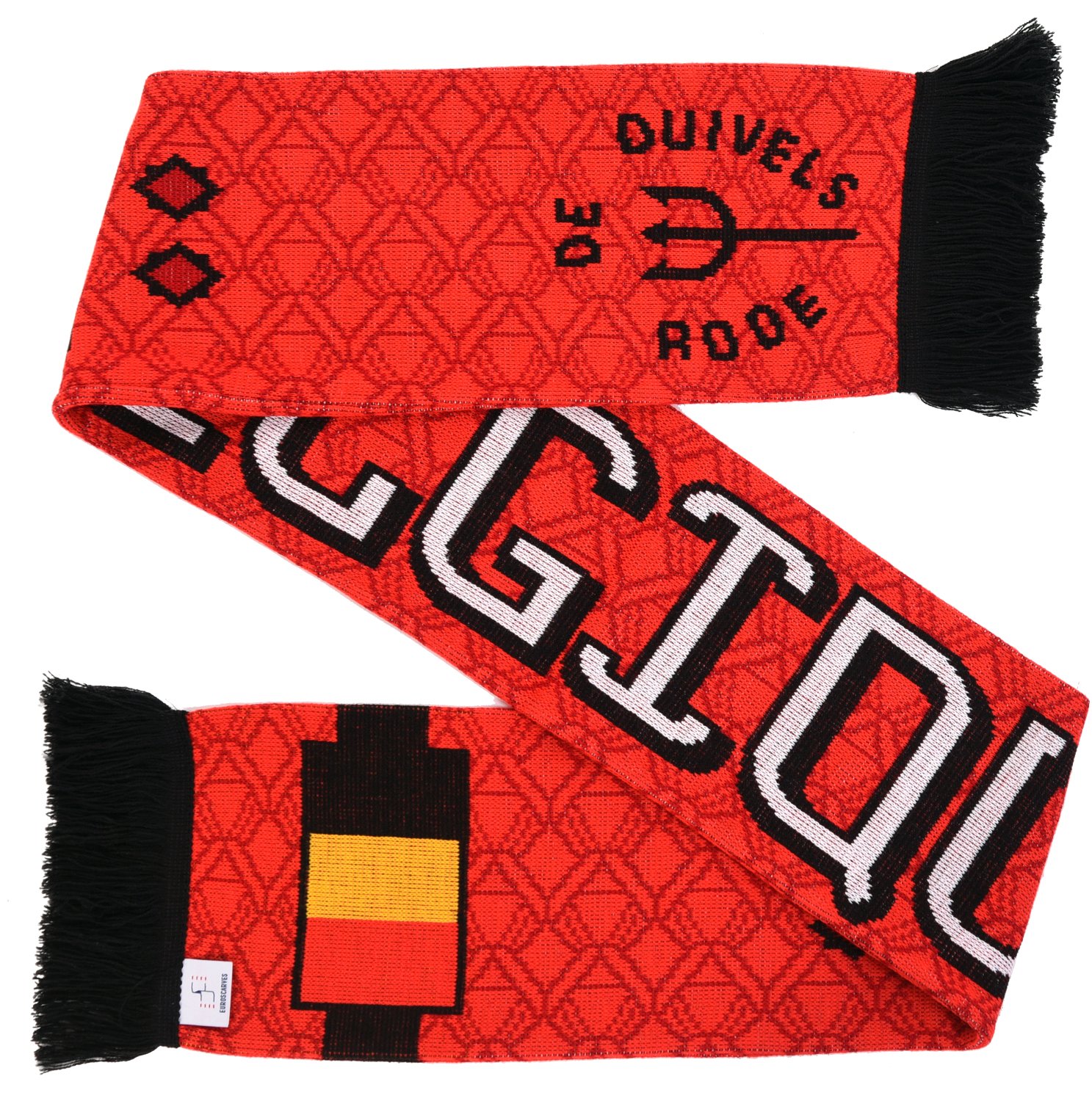 Belgium Football Knit Scarf