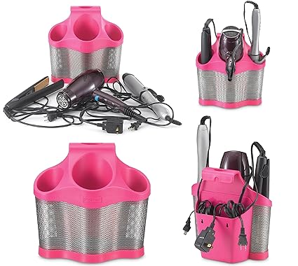 Polder Styling Station Tools Organizer Holder Hair Care Storage