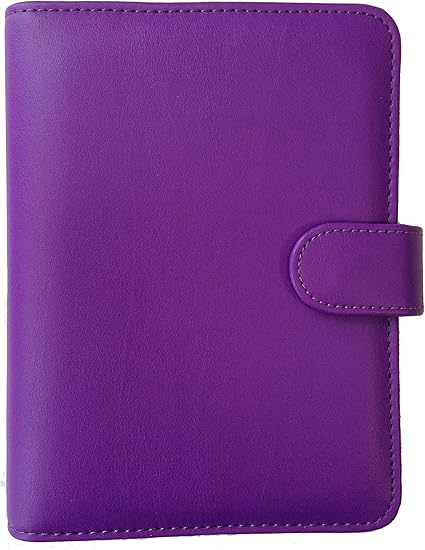 Collins Paris Agenda De Anillas Vista Semanal Color Morado