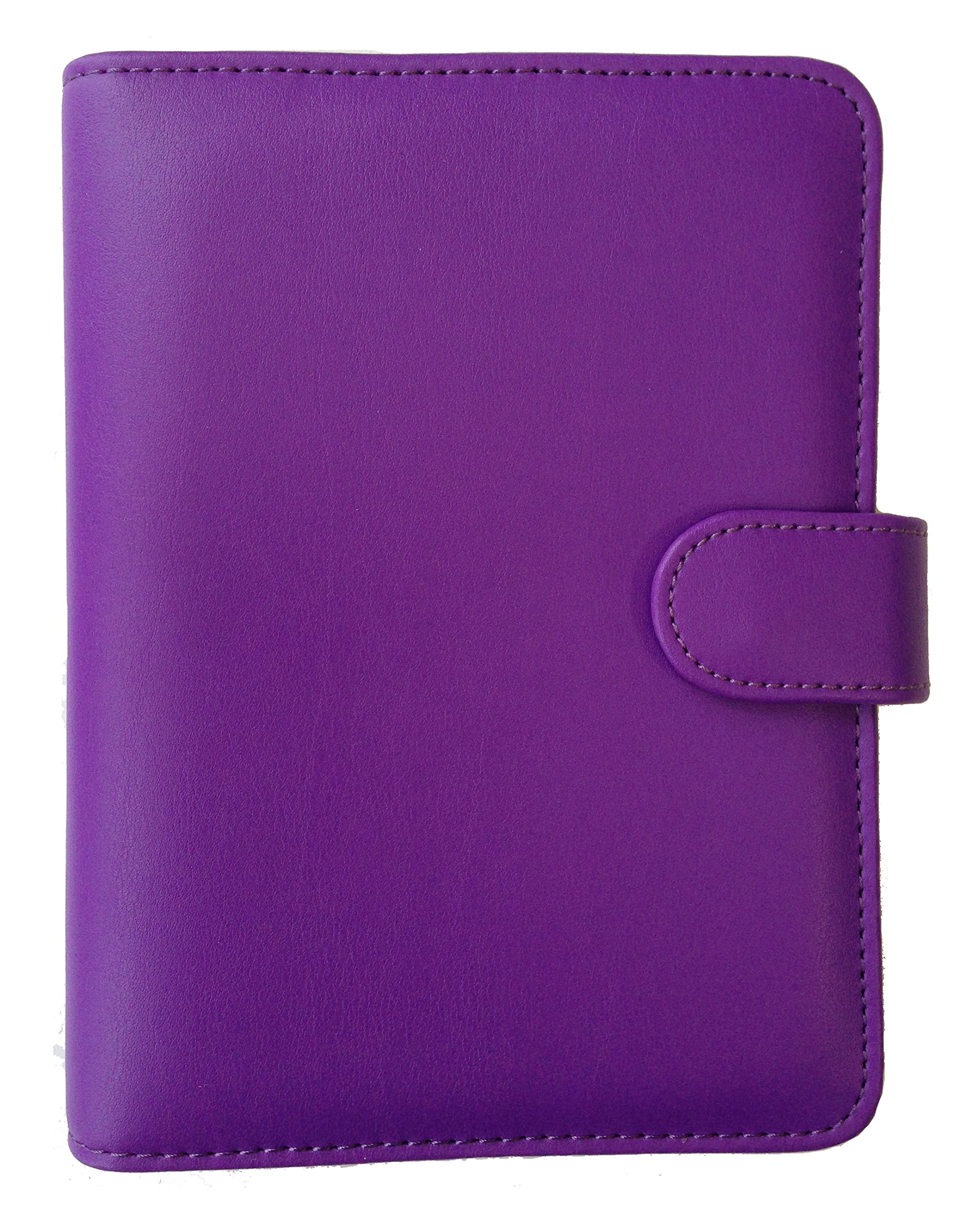 Collins Paris Fashion Personal Size Organiser, Week to View 2018 Diary - Purple