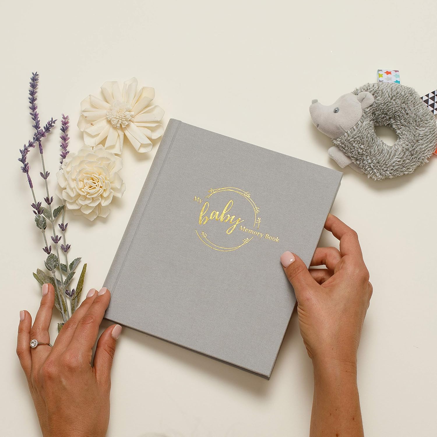 KITLIFE Pregnancy Planner Baby Book – Guided Pregnancy Journal – Ideal New Baby Journal for First Time Moms – Gender Neutral Memory Book – Perfect New Baby/Shower Gift : Baby