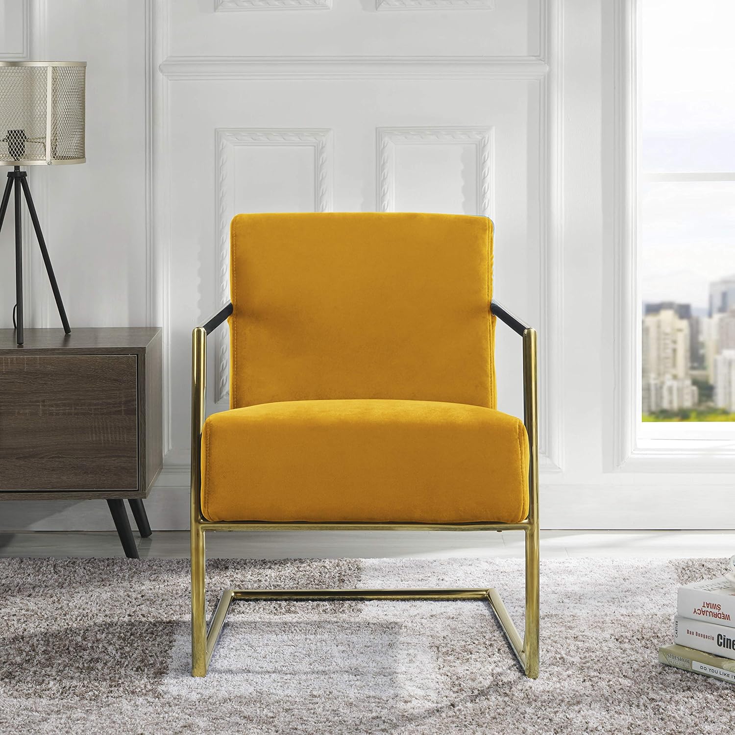 Best gold frame accent chair