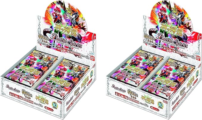 Amazon バンダイ バトルスピリッツ 神煌臨編 第4章 神の帰還 ブースターパック Bs47 Box 2個セット トレカ 通販