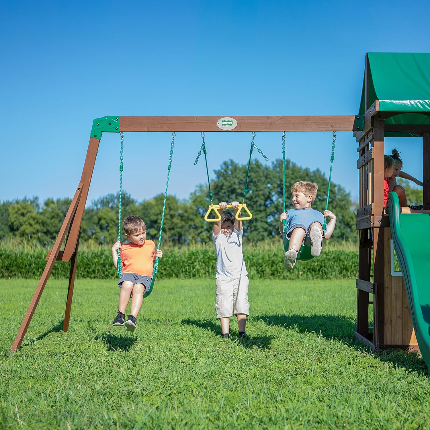 lakewood all cedar swing set