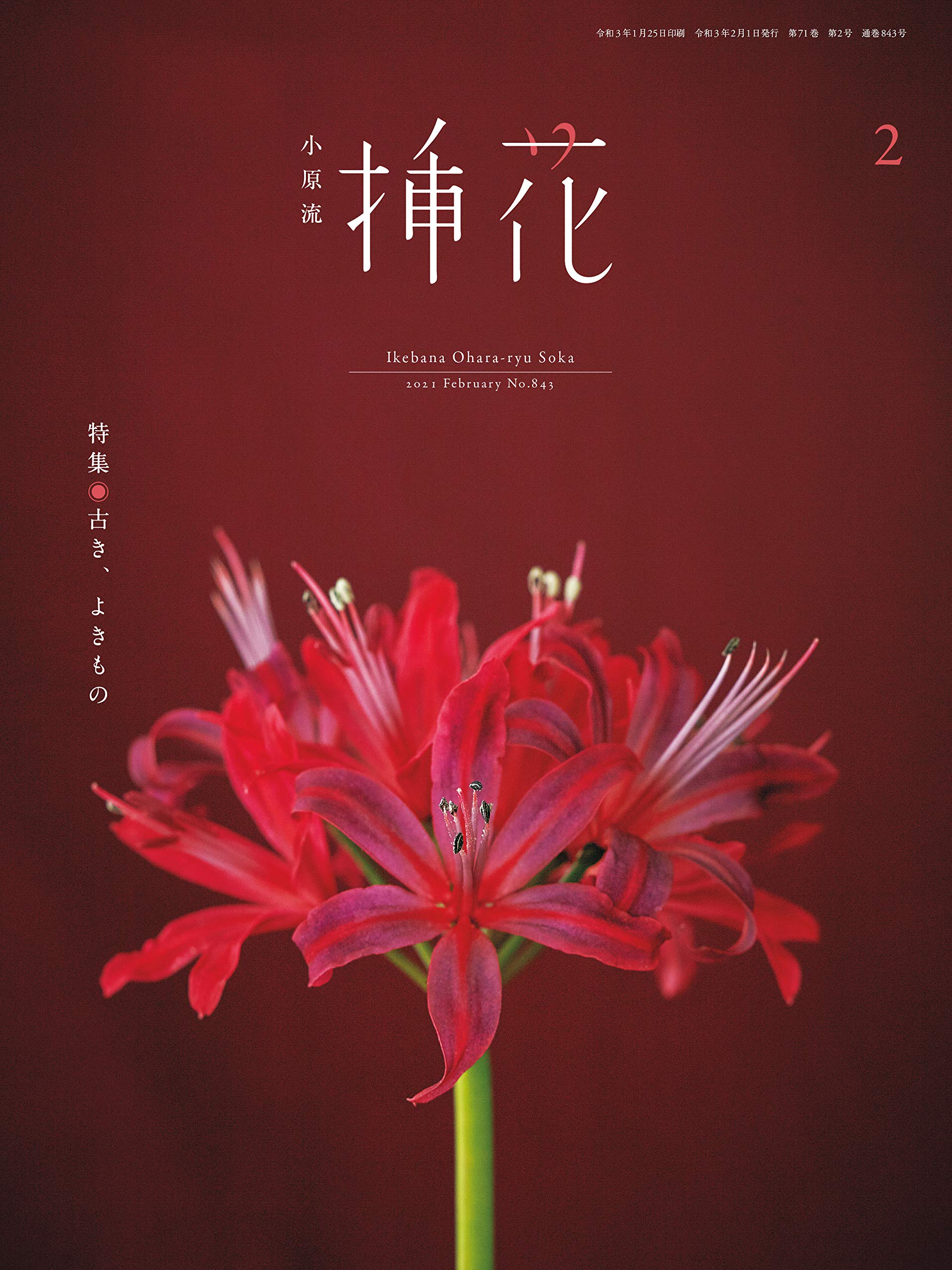 小原流挿花 オハラリュウソウカ 21年2月号 雑誌 安藤 雅信 海野 弘 大阪市立東洋陶磁美術館 大谷 道子 小原 宏貴 小泉 武栄 坂村 岳志 塩津植物研究所 田邉 真輔 山田 順子 米田 恭子 李 鳳來 中曽根デザイン 平澤まりこ 田中美和子 白石 和弘 安藤