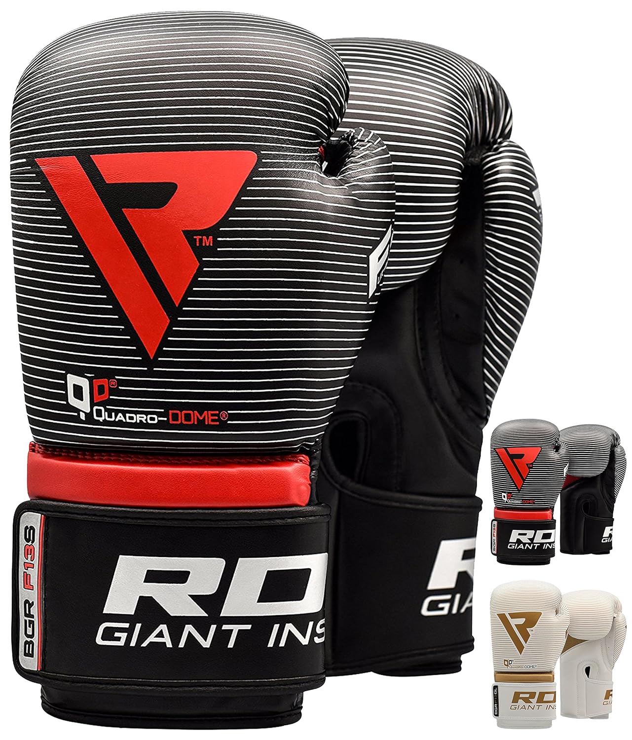RDX Guantes de Boxeo Muay Thai Kick Boxing Saco Entrenamiento Adulto Sparring