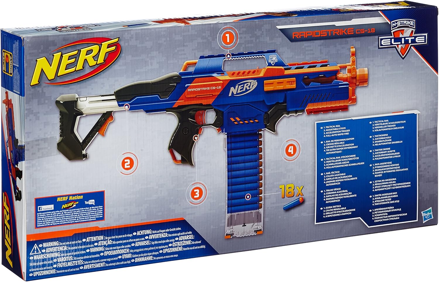 nerf n strike rapidstrike