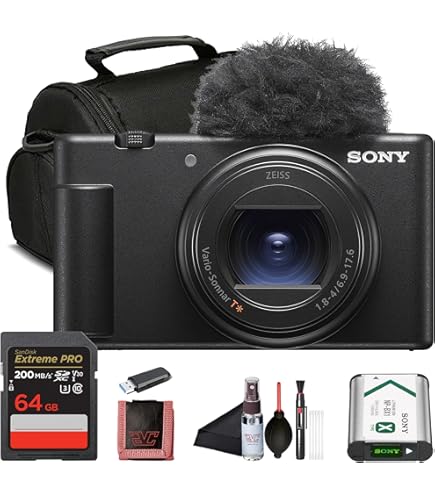 Amazon.com : Sony ZV-1 II Compact Vlogging Camera (ILCZV-1M2