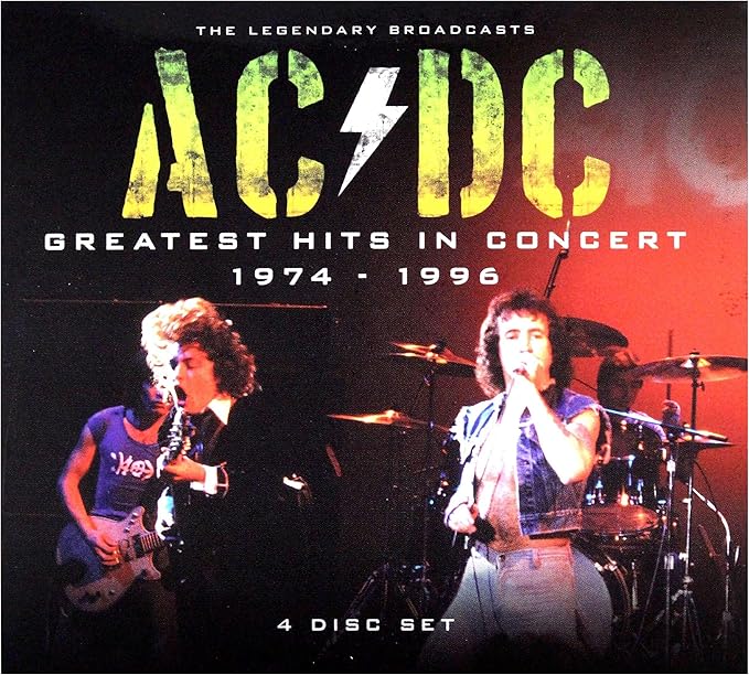 AC/DC - GREATEST HITS IN CONCERT 1974 - 1996: 4 CD SET by AC/DC: Amazon ...