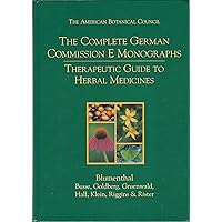 Herbal Medicine: Expanded Commission E Monographs: 9780967077215