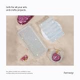 Hemway Mother of Pearl Iridescent Glitter 130g Extra Chunky Shaker view 5