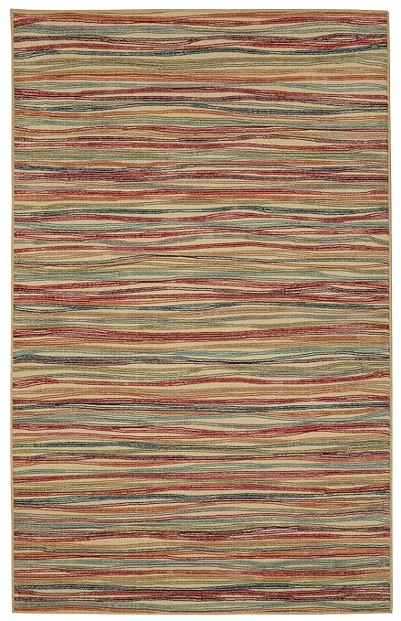 Amazon Mohawk Home Soho Melody Stripe Area Rug 5 x 7