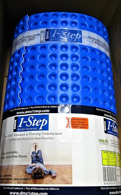 Dmx 100 Sq Ft 44 In X 27 Ft 6 In Unique Air Gap Underlayment Prevents Mold Underlayments Amazon Canada