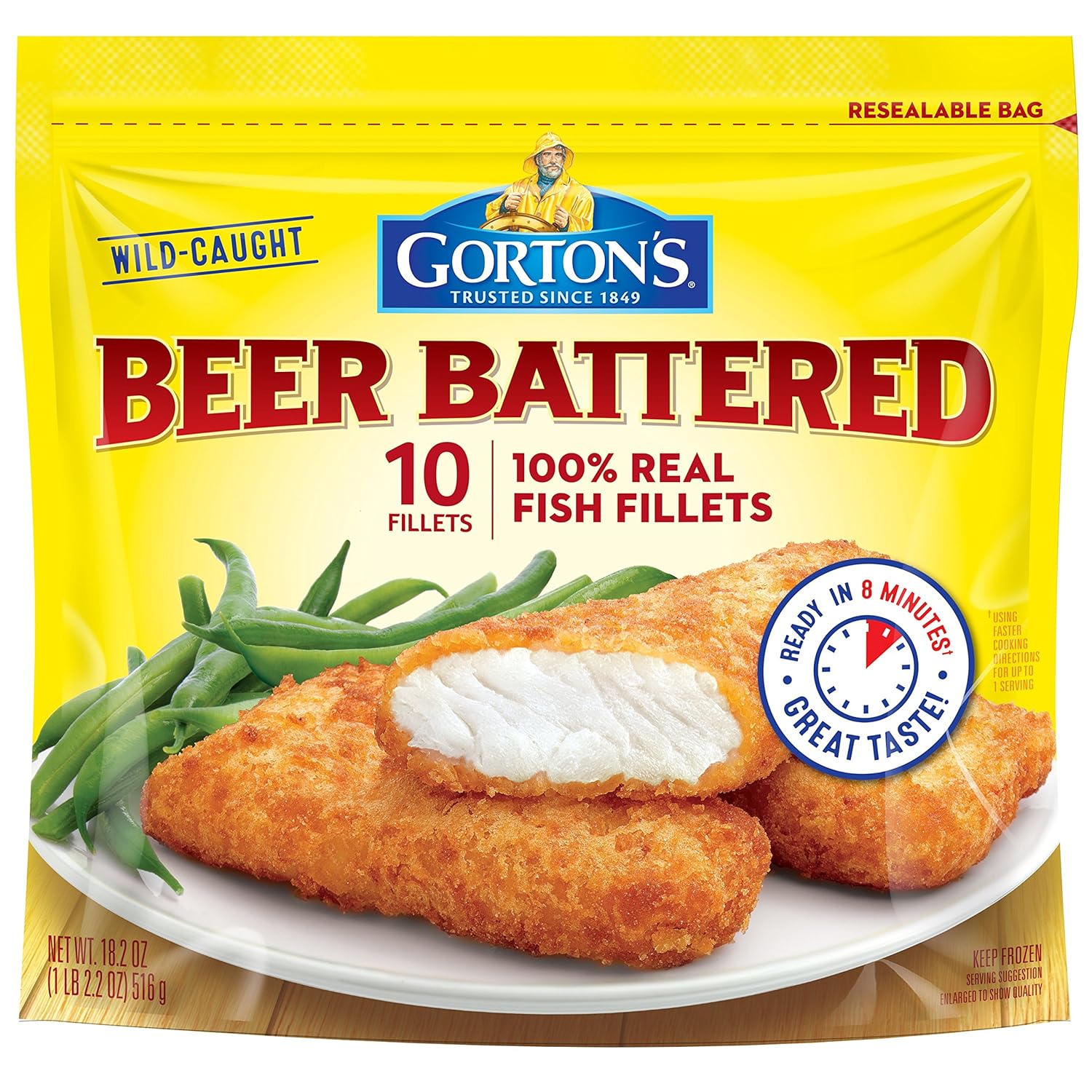 Gortons Beer Battered Fish Fillets Nutrition Runners High Nutrition