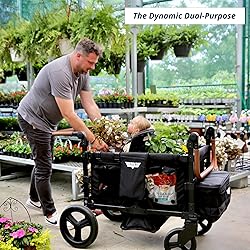 Keenz Duo Stroller Wagon with Canopy, 4-Passenger