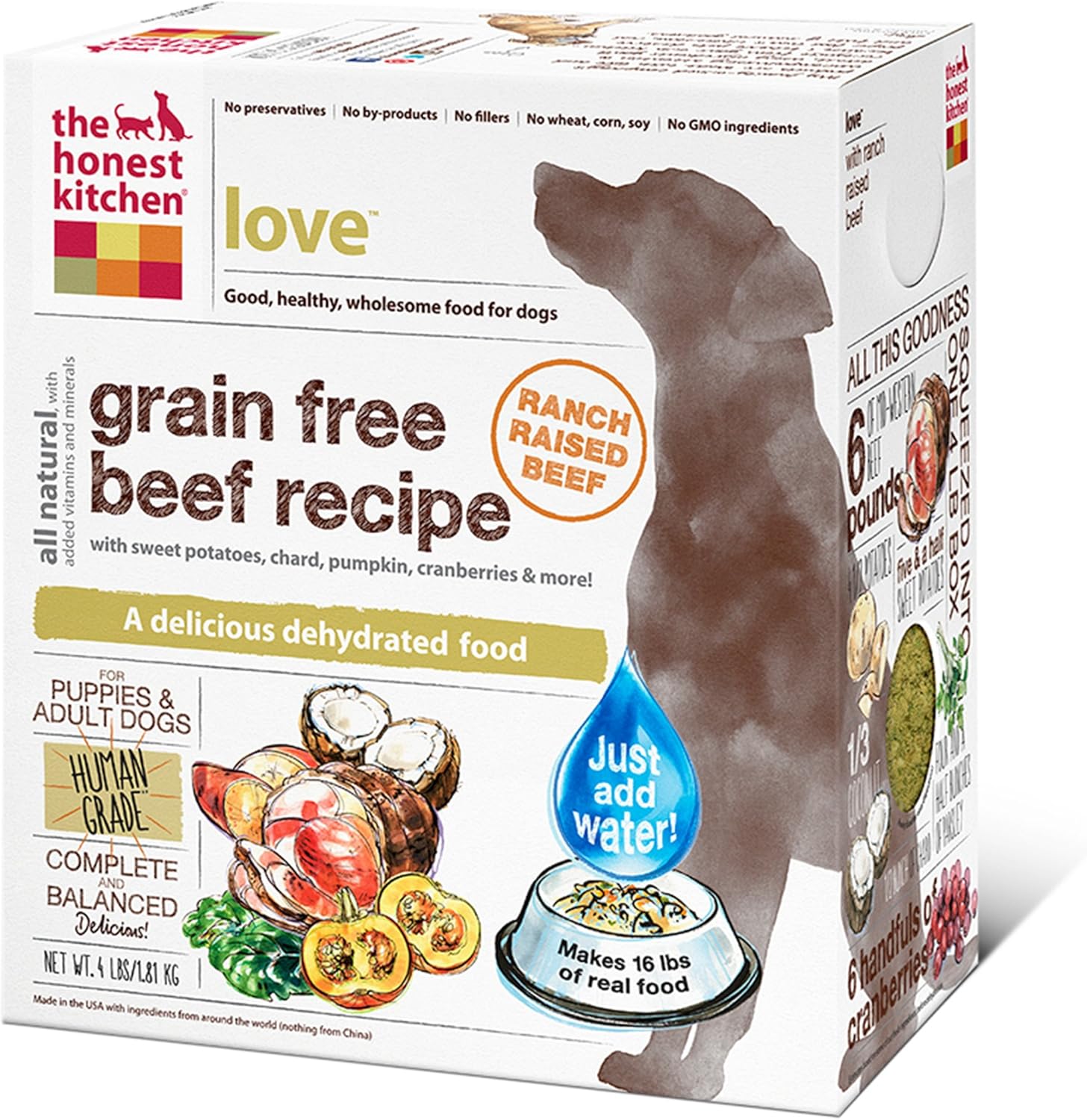 Best Honest Kitchen Dog Food Beef Grain Free