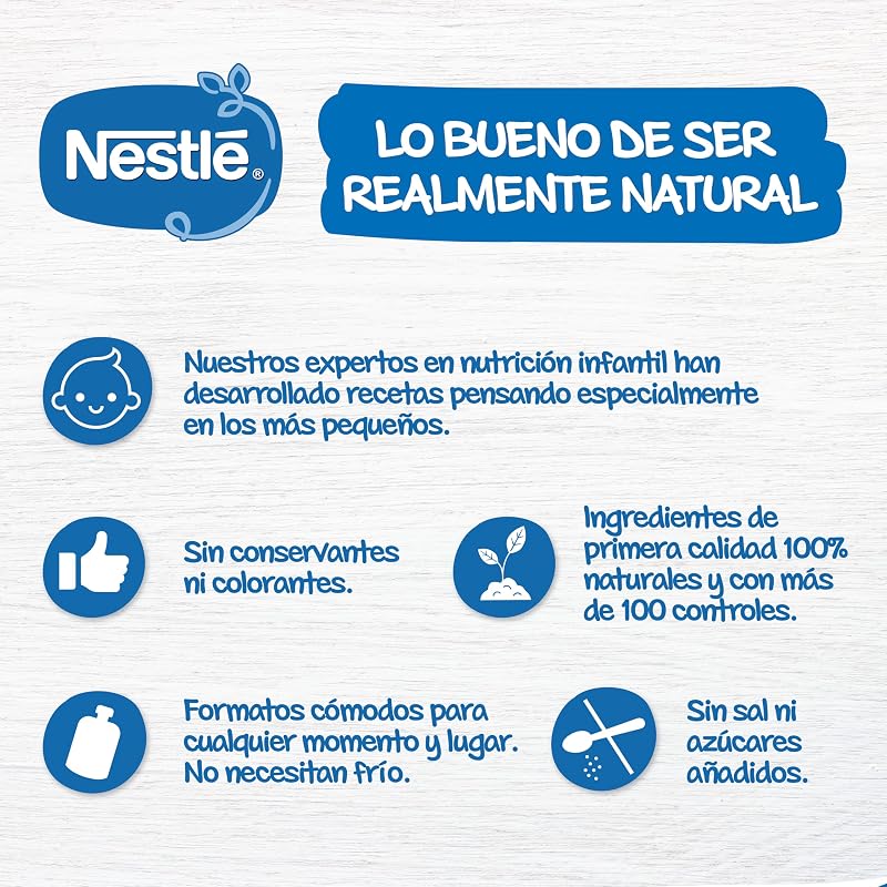 Nestlé Puré Plátano Naranja Galleta 16x90g