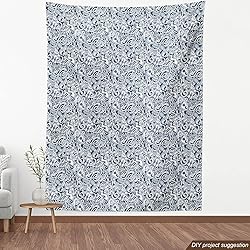 Ambesonne Popstar Party Fabric by The Yard, Cartoon