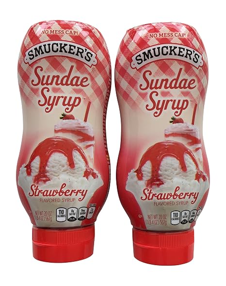 Smucker's syrup strawberry 20floz (051500025147)