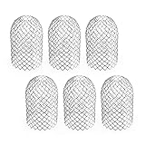MEKKAPRO Aluminum Downspout Filter, 6-Pack Gutter