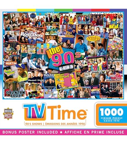 Amazon.com: Greatest Hits - 90's 1000pc Puzzle : Masterpieces