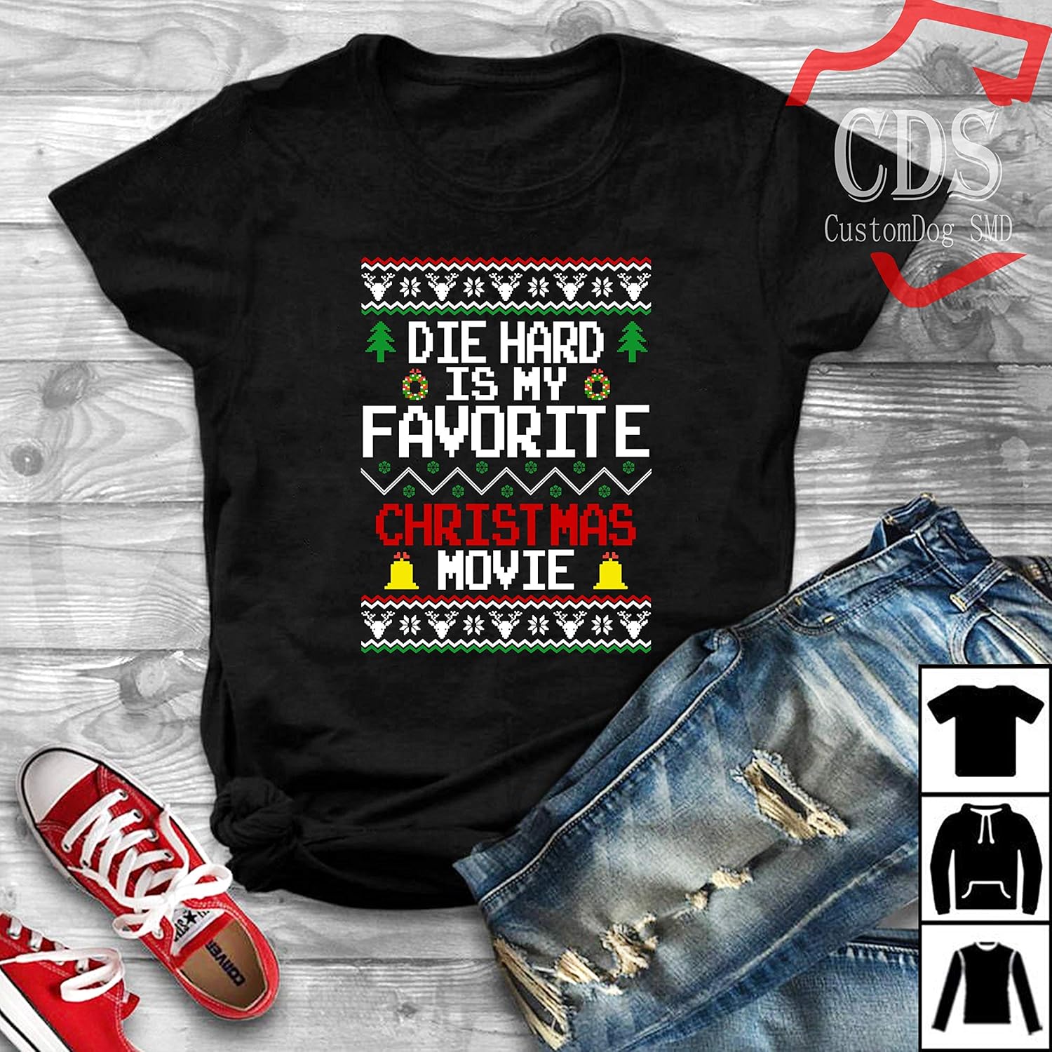 Die Hard T Shirt My Favorite Christmas Movie T Shirt Merry Christmas