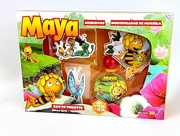 Estuche Abeja Maya Colonia 50ml + Adhesivos: Amazon.es: Salud ...
